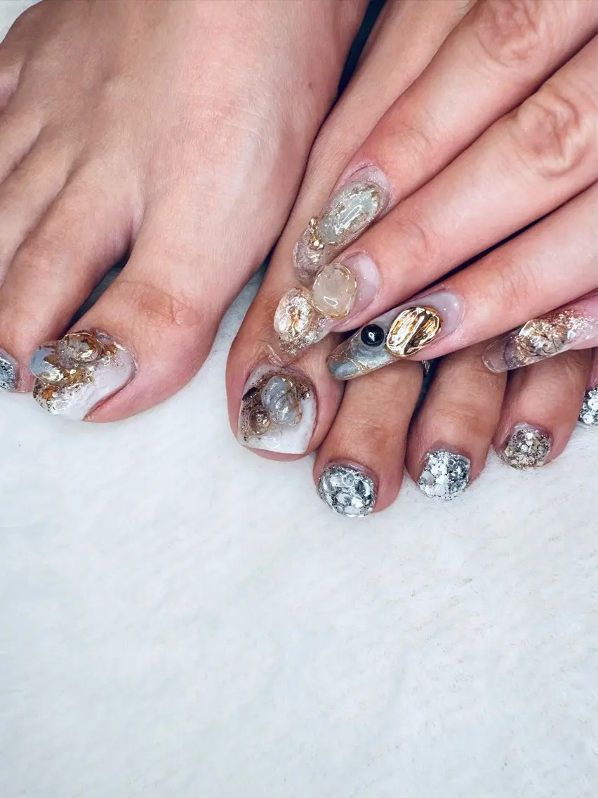 hand ✖️ footの写真