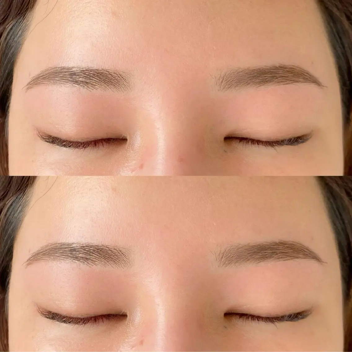 眉Wax脱毛+仕上げメイクの写真