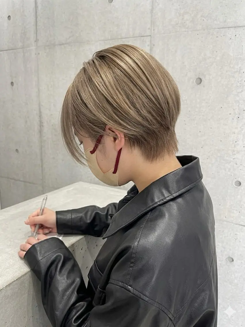 ショート ショートヘア BASSA 江古田店 玲のヘアスタイル