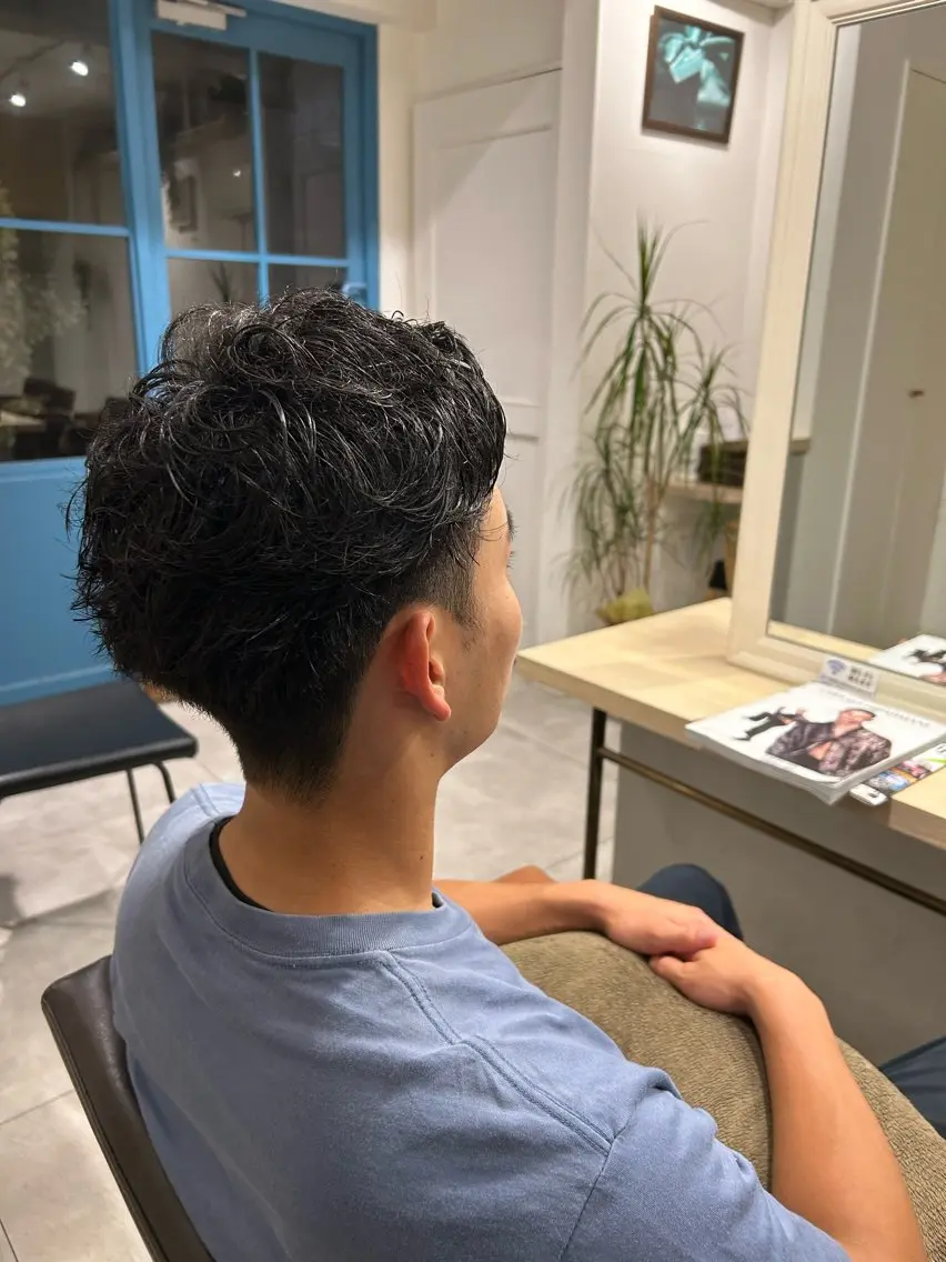 メンズ 内田 航太のヘアスタイル