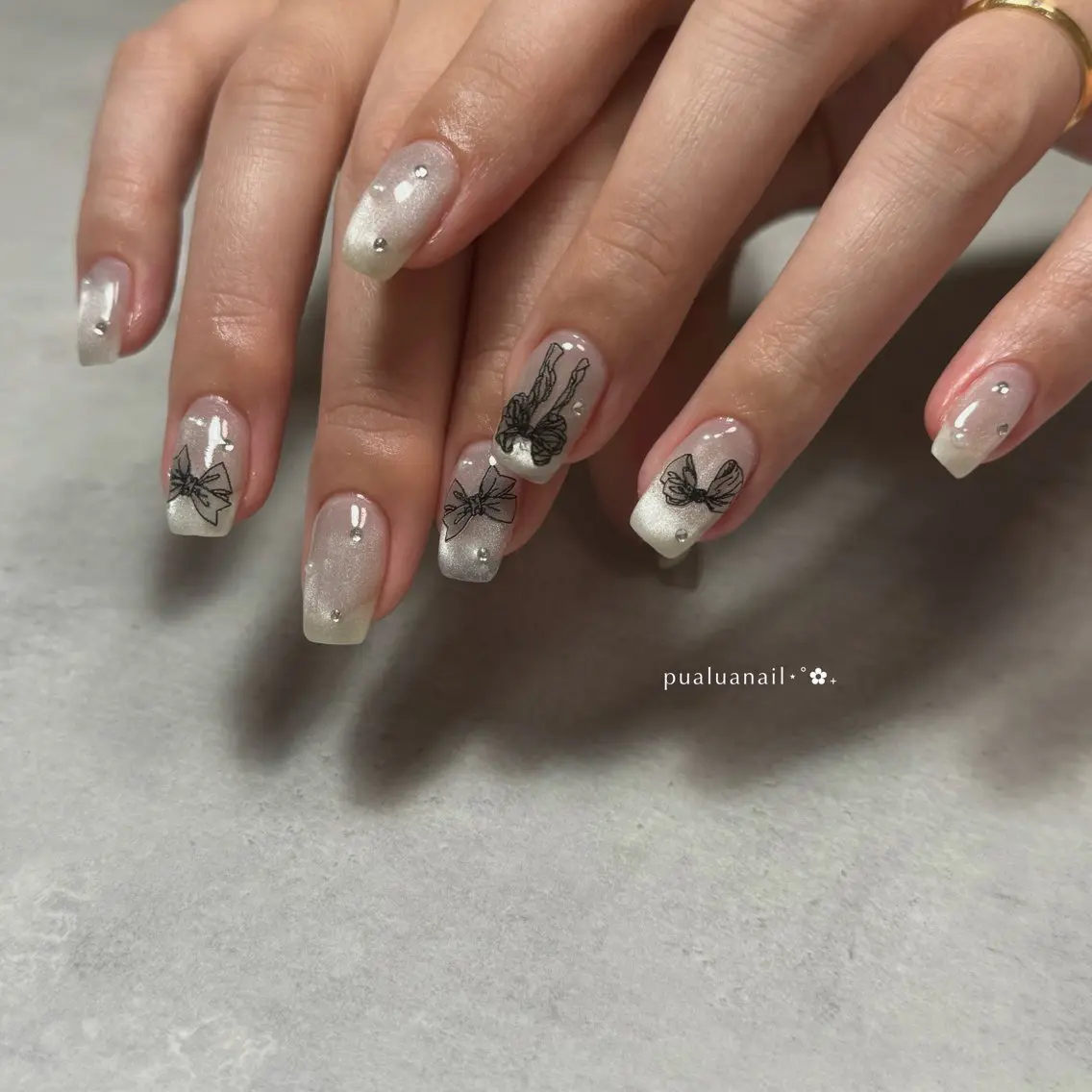 ネイル ハンドネイル pualua miharuのネイルデザイン