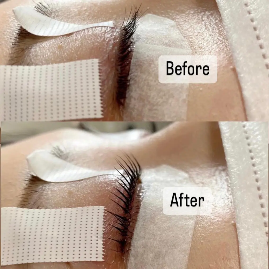 マツエク・マツパ パリジェンヌラッシュリフト マツパ eyelash clear池袋のマツエク・マツパデザイン