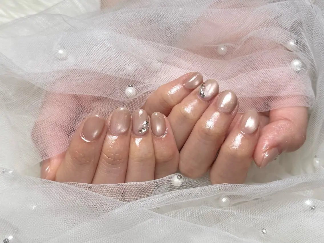 ネイル ハンドネイル フットネイル peTiT ✨️ yuzuki💞🫧のネイルデザイン
