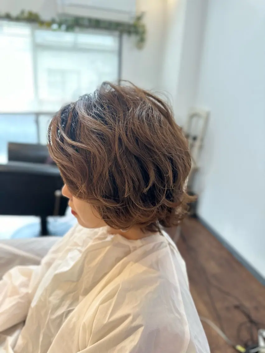 ショート ヘアアレンジ ヘアセット Luzir⭐︎ GEN⭐︎のヘアスタイル