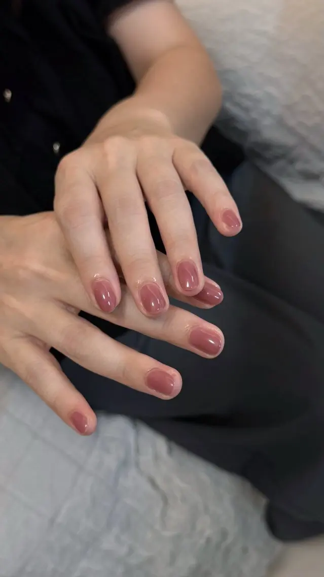 ネイル オフィスネイル シンプルネイル nailsalon ChuColaのネイルデザイン