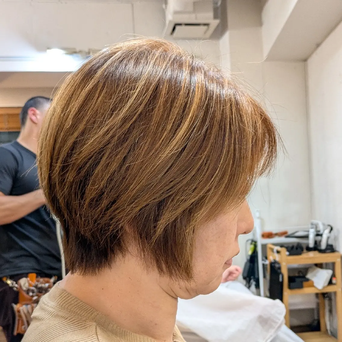 ショート ショートヘア 浅井 琴音のヘアスタイル