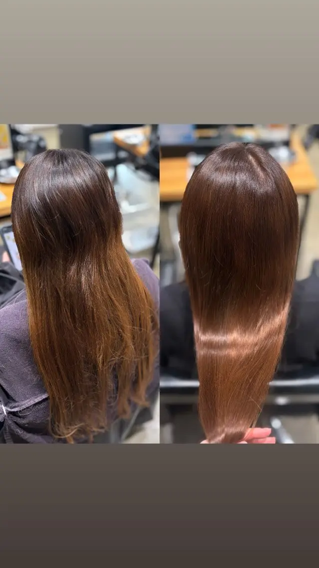 ロング カラー ヘアカラー  ︎︎ hinanoのヘアスタイル