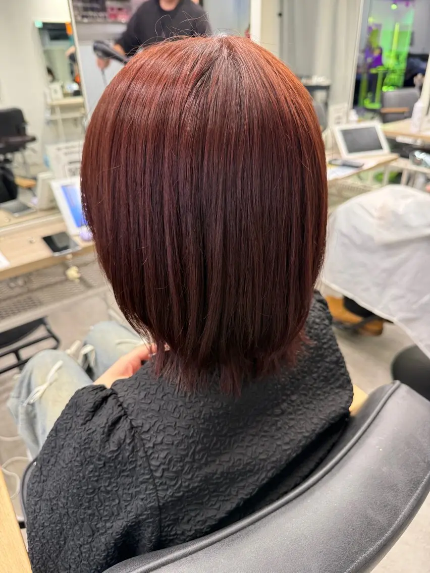 ショート ヘアカラー ハイトーン/レイヤー ARISA🐺⚡️のヘアスタイル