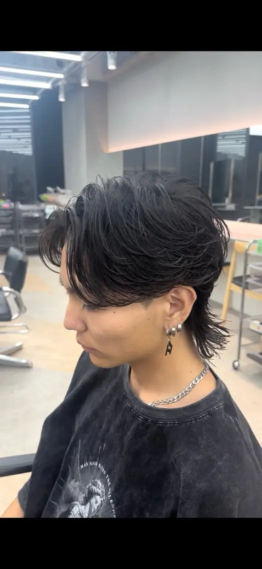 パーマ メンズ カット パーマ カット🔥パーマ特化 fifthりょう🔥のヘアスタイル