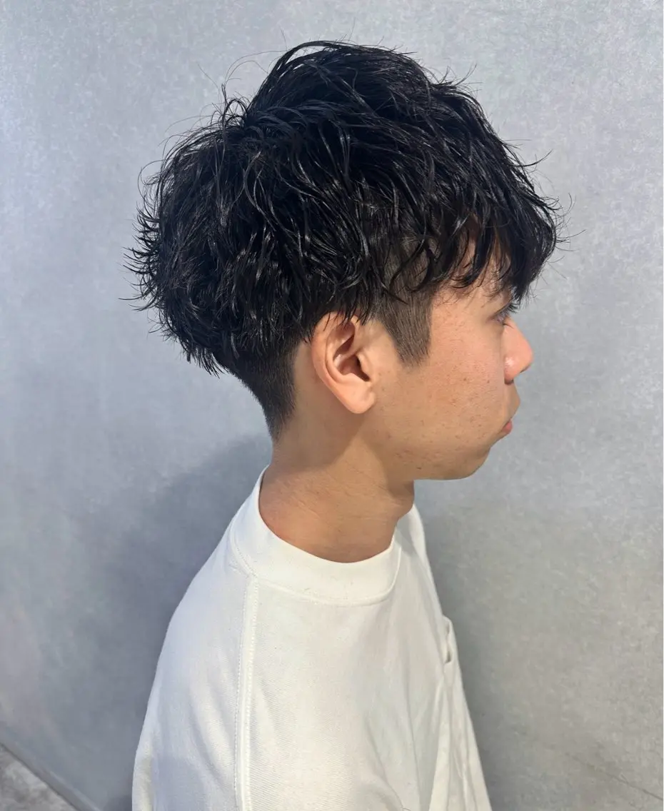 パーマ カット パーマ 唐澤 千尋のヘアスタイル