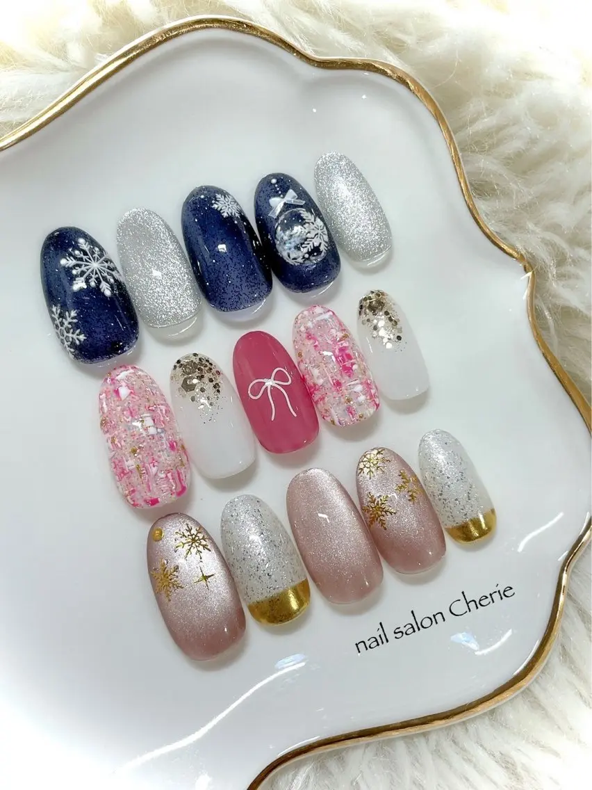 【10%オフ】人気No.2🧡定額ネイル¥8,000~10,000前後の写真