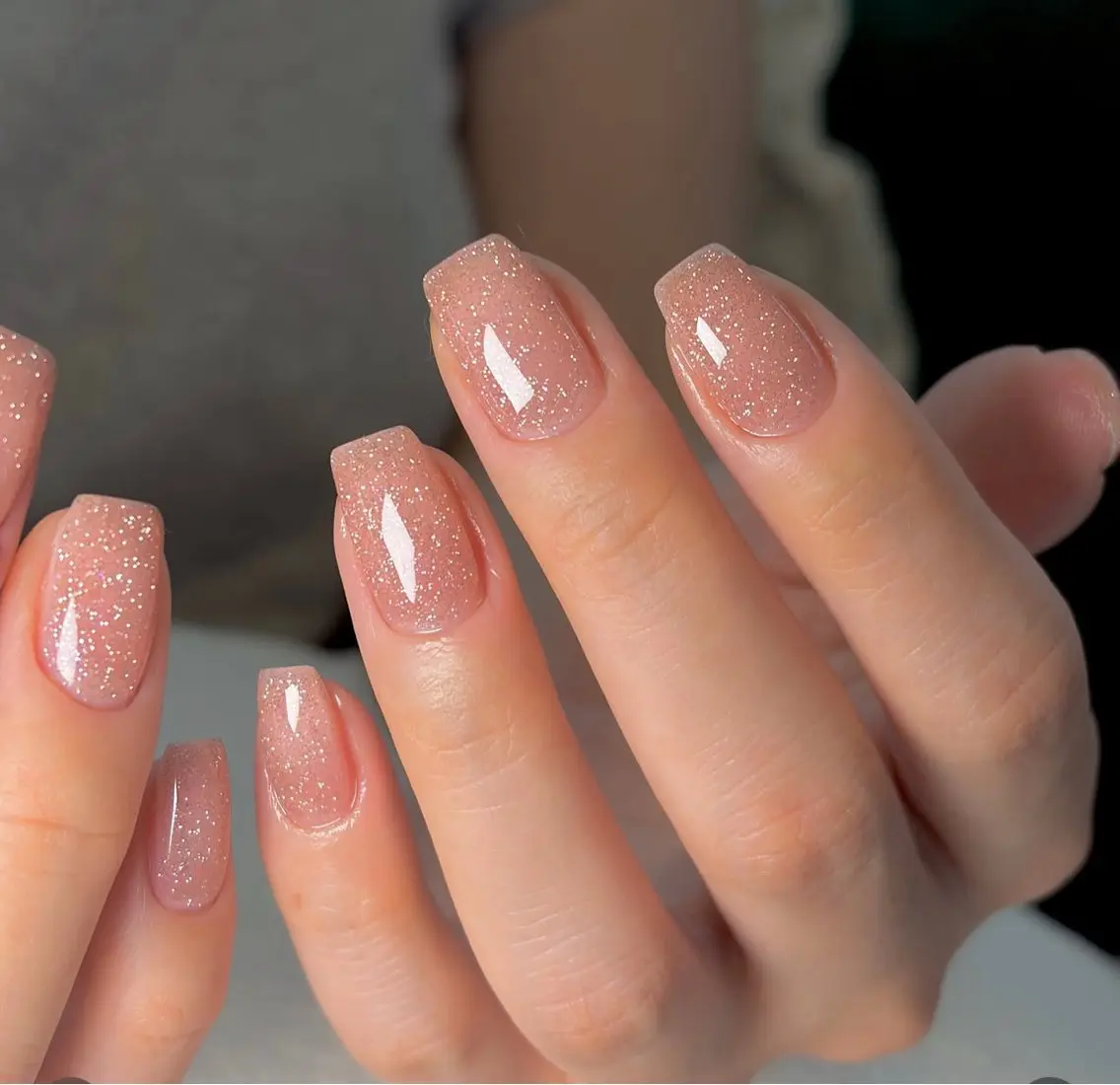 ネイル ハンドネイル 🎀PG🩵 ネイルサロンのネイルデザイン