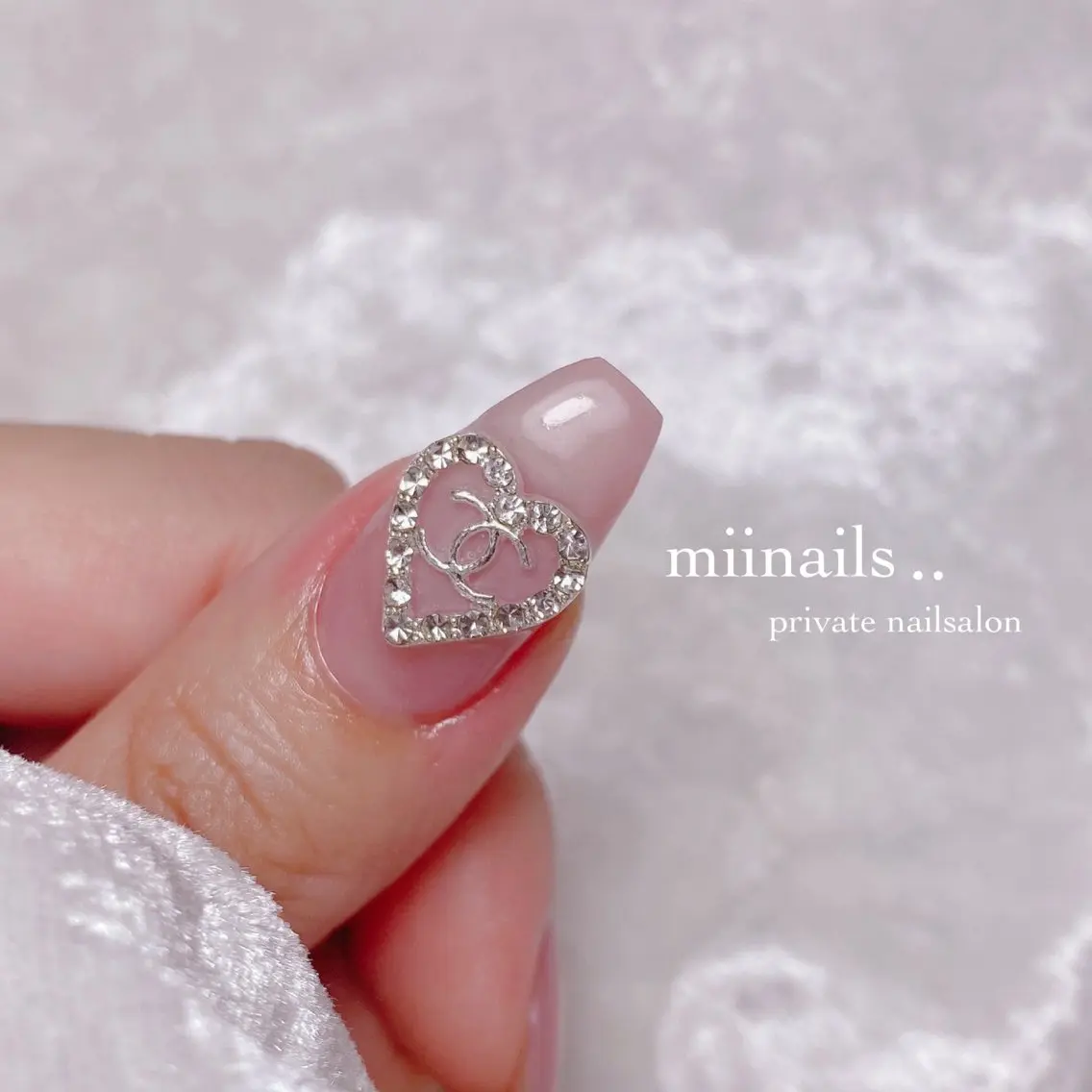 ネイル 韓国ネイル ワンホンネイル ハンドネイル nailsalon miinailsのネイルデザイン
