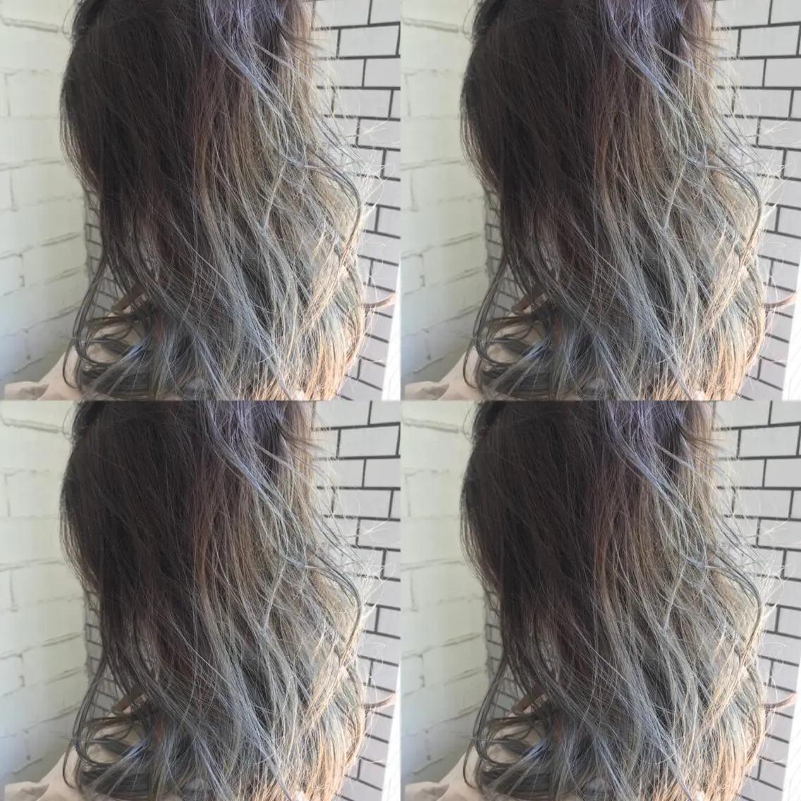 セミロング カラー ブリーチ ダブルカラー 口コミ評価4.9⭐︎ カワナベ マサシのヘアスタイル