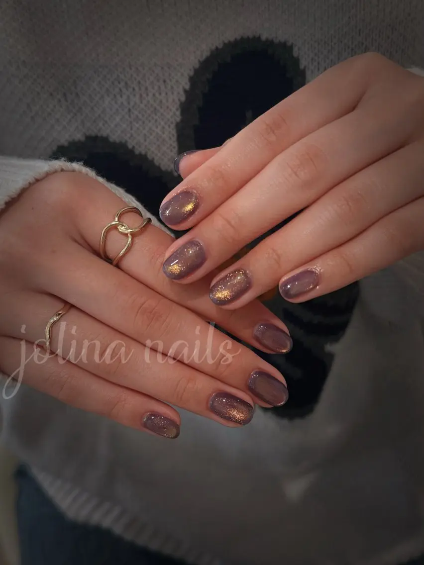 ネイル マグネットネイル シンプルネイル ハンドネイル jolina nails鶴見店のネイルデザイン