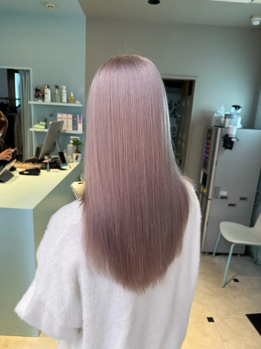 カラー ヘアカラー うる艶モテ髪🪄⭐︎ 💗Manaka💗のヘアスタイル