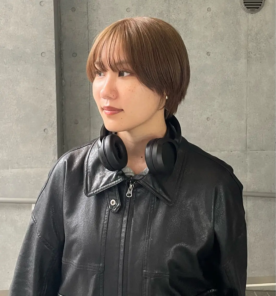 ショート カラー 🌈メンズパーマ🌈 メンズカットアリサのヘアスタイル