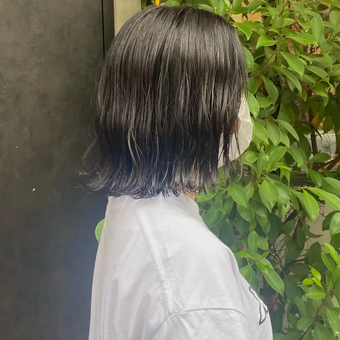 ミディアム カラー 透明感カラー 比嘉 陽のヘアスタイル