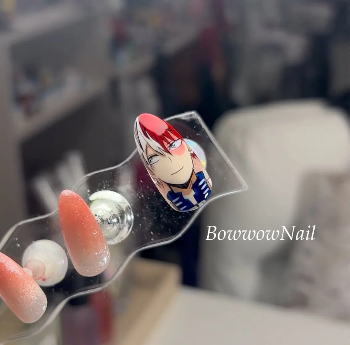 ネイル ネイルチップ その他(ネイル) Bow wow Nail さや🧸のネイルデザイン