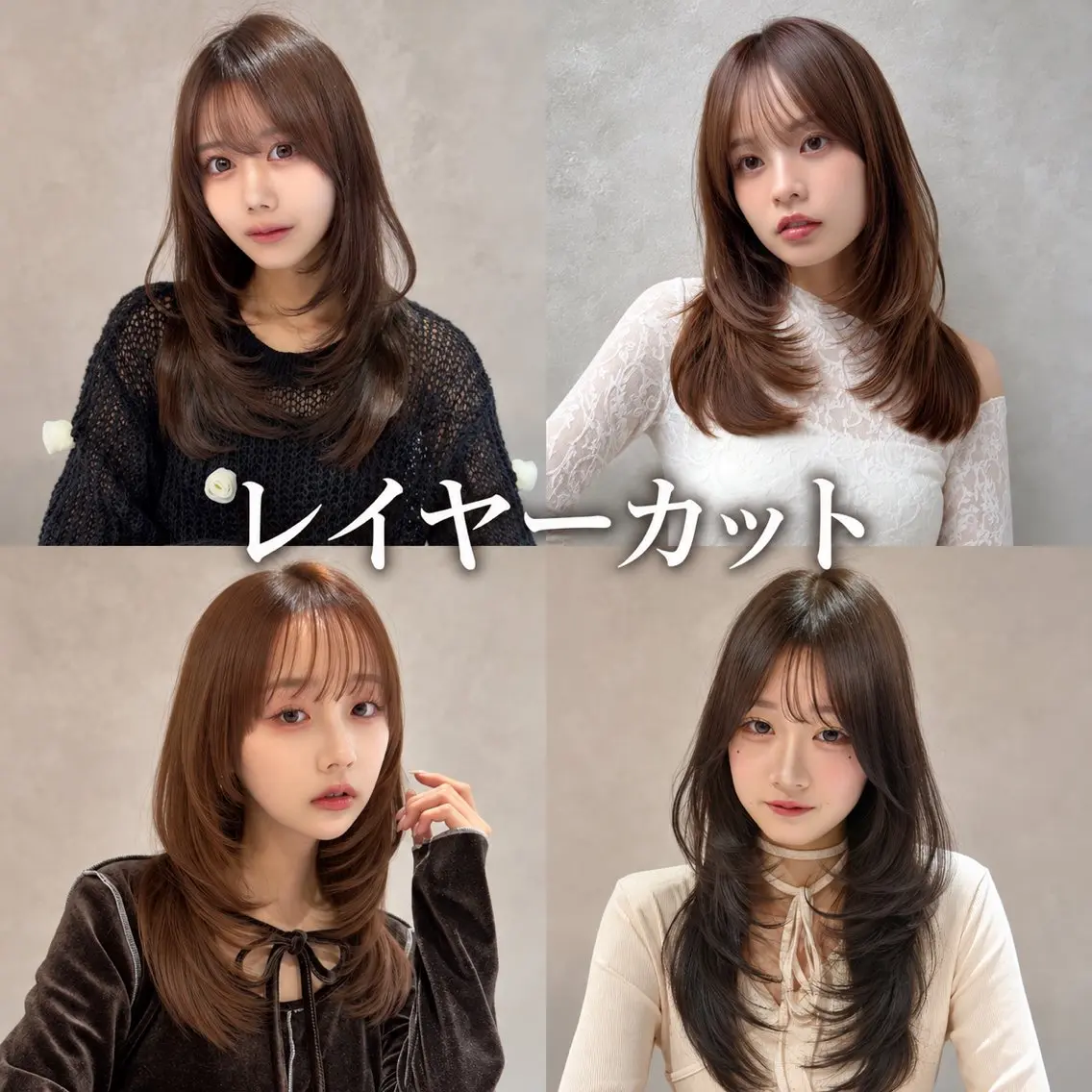 セミロング ✨NOAHLNOVA レイヤー・カラー✨のヘアスタイル