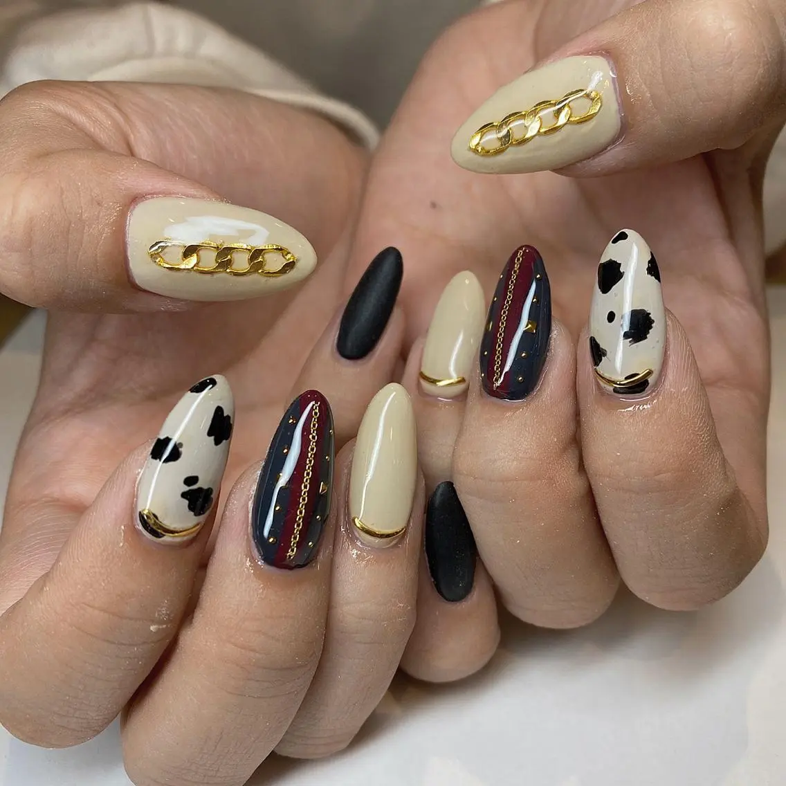 ネイル ハンドネイル 鶴田୨ৎmaison de NALIのネイルデザイン