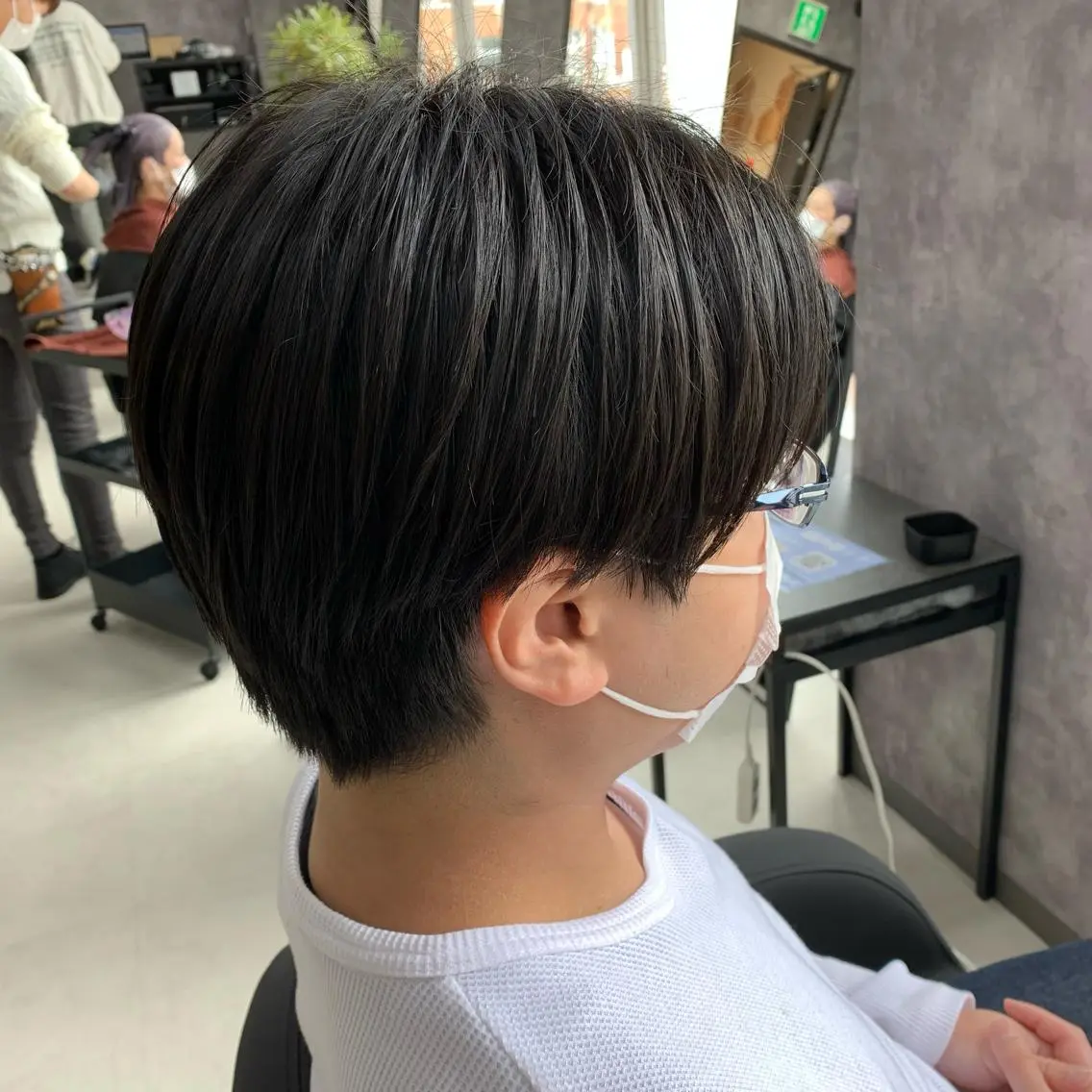 【🌟メンズ限定🌟】カット+酸性縮毛矯正の写真