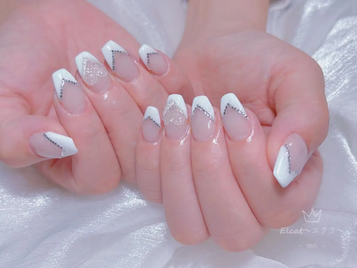 ネイル ハンドネイル ネイルサロンエクラ 🫧Shizukaのネイルデザイン