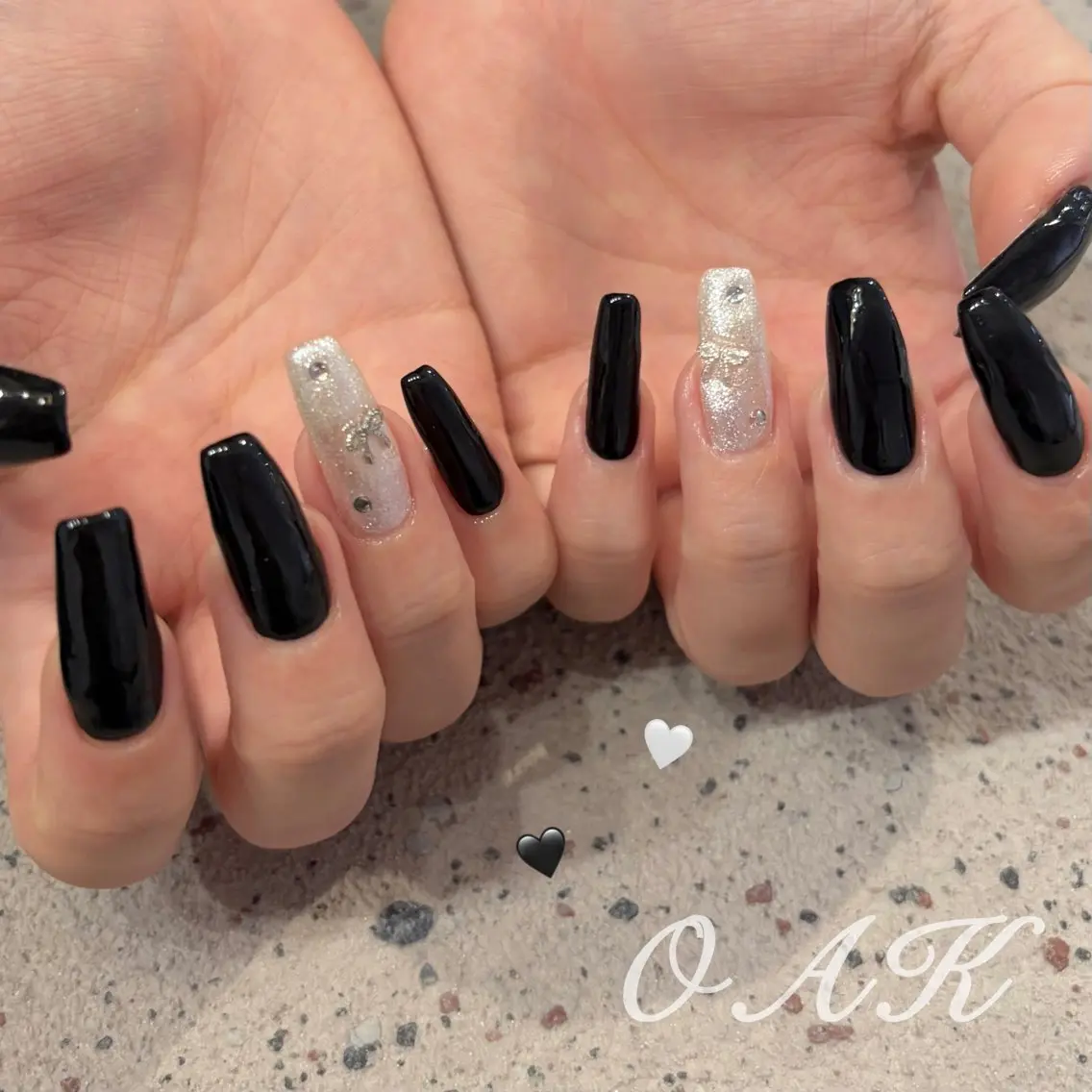 ネイル ハンドネイル MEI 🍑 nail OAKのネイルデザイン