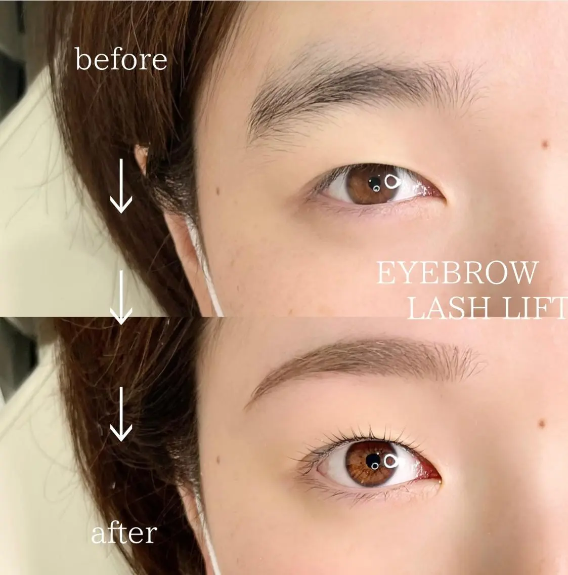 眉毛スタイリング(眉毛WAX脱毛＋眉毛パーマ)の写真