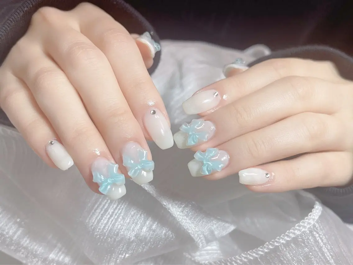 ネイル ハンドネイル 🎀ネイルサロン エクラYUI🎀のネイルデザイン