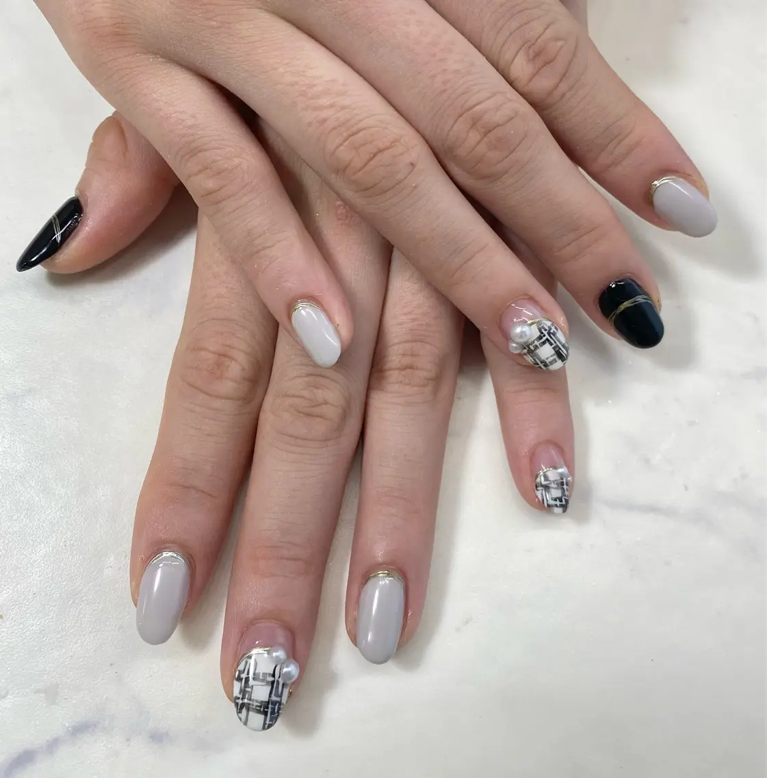 ネイル Three いわなべのネイルデザイン