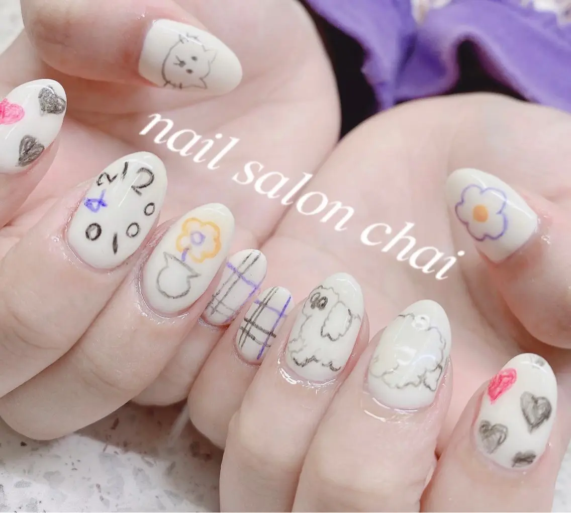 ネイル nail salon chai 上本町のネイルデザイン