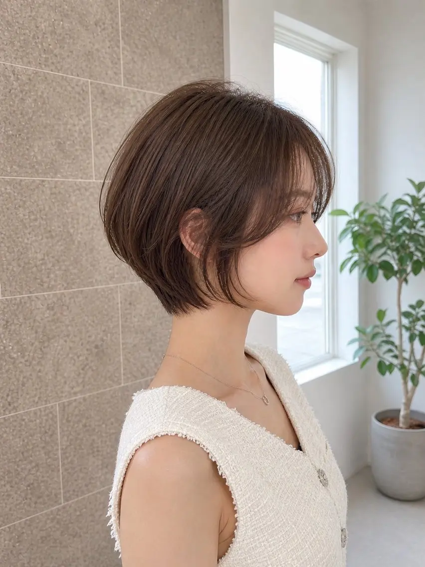 ショート 鈴木 彩莉のヘアスタイル