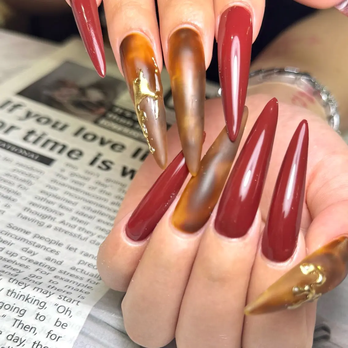 ネイル ロングネイル スカルプネイル スーパーロングネイル Mnailsalon フィルイン対応サロンのネイルデザイン