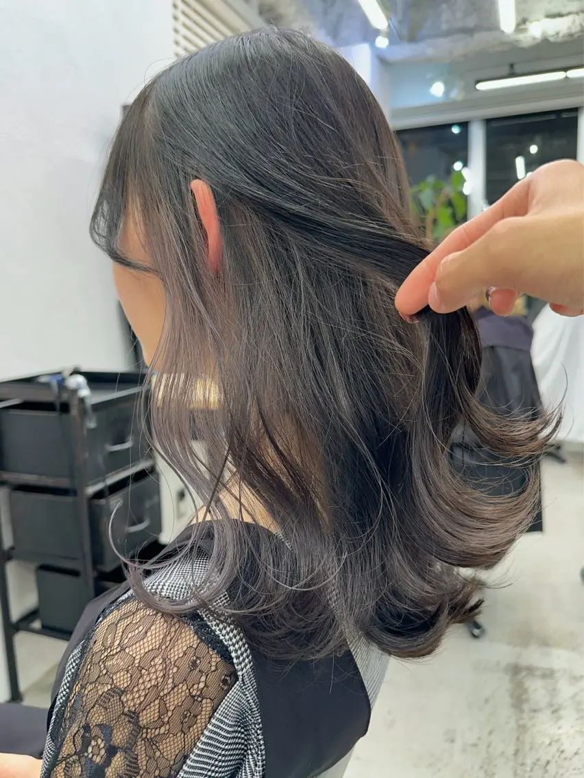 カラー カット ヘアカラー トリートメント ブリーチダブルカラー 【koide】のヘアスタイル