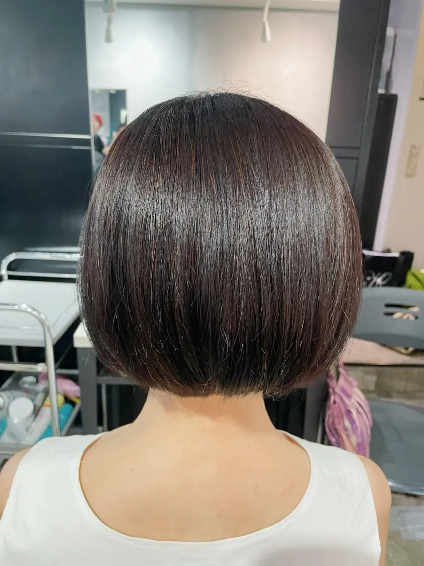 ショート ボブ カット mitchy モデル様募集中♪のヘアスタイル