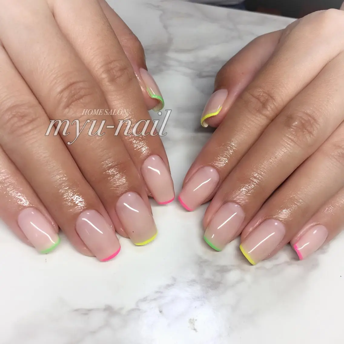 ネイル ホームサロン myu-nailのネイルデザイン