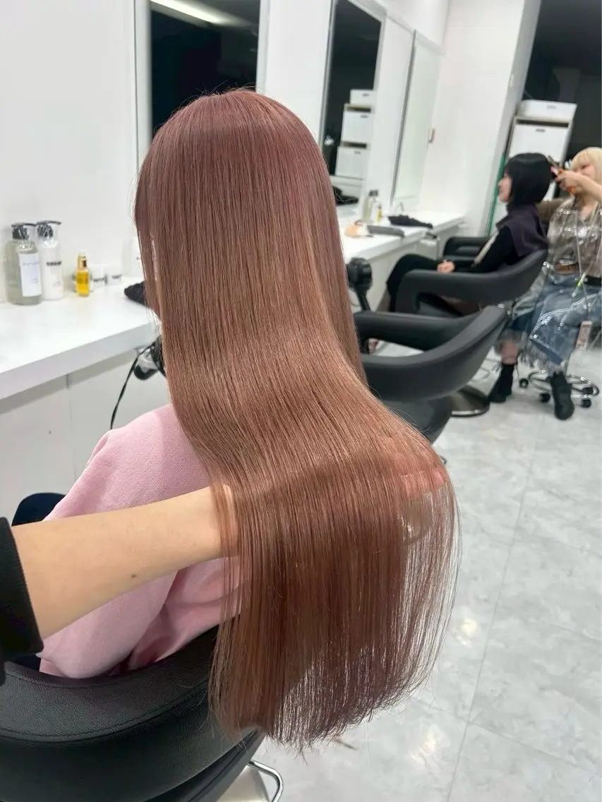 ロング カラー ヘアアレンジ 🧸ミルクティー特化 🧸MASAKIのヘアスタイル