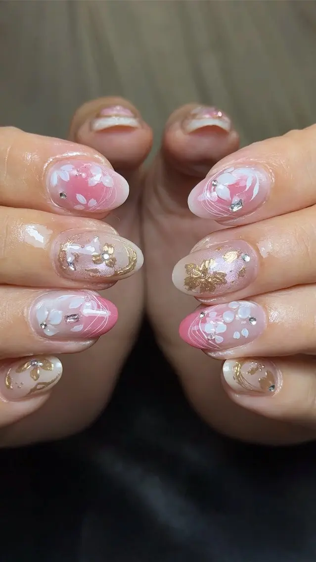 ネイル 持ち込み ワンホンネイル ハンドネイル AKIKO NAILのネイルデザイン