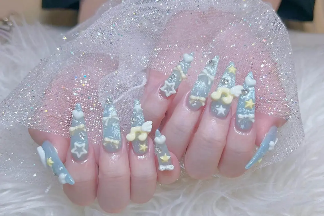 ネイル ハンドネイル ANH NAIL ゴテゴテ専門店💎のネイルデザイン