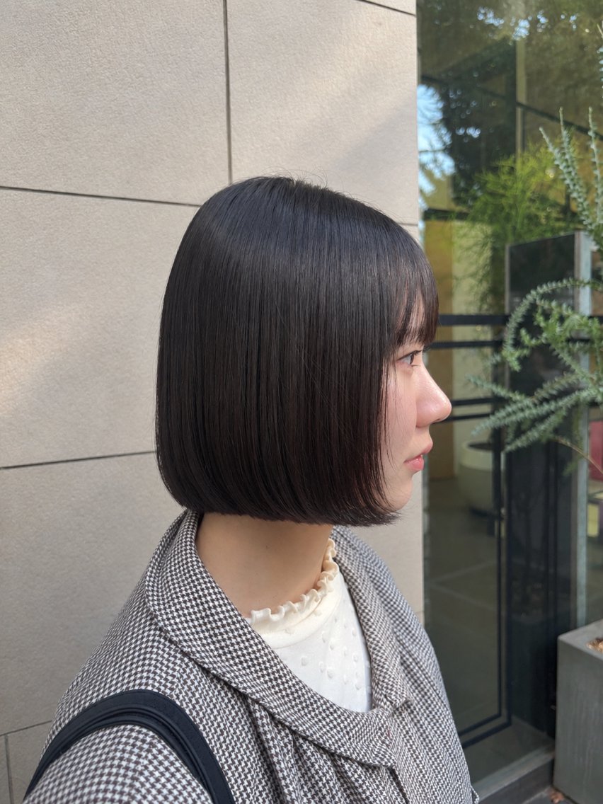 ショート ヘアカラー トリートメント ハイトーン/透明感 カイリ💕🫧のヘアスタイル