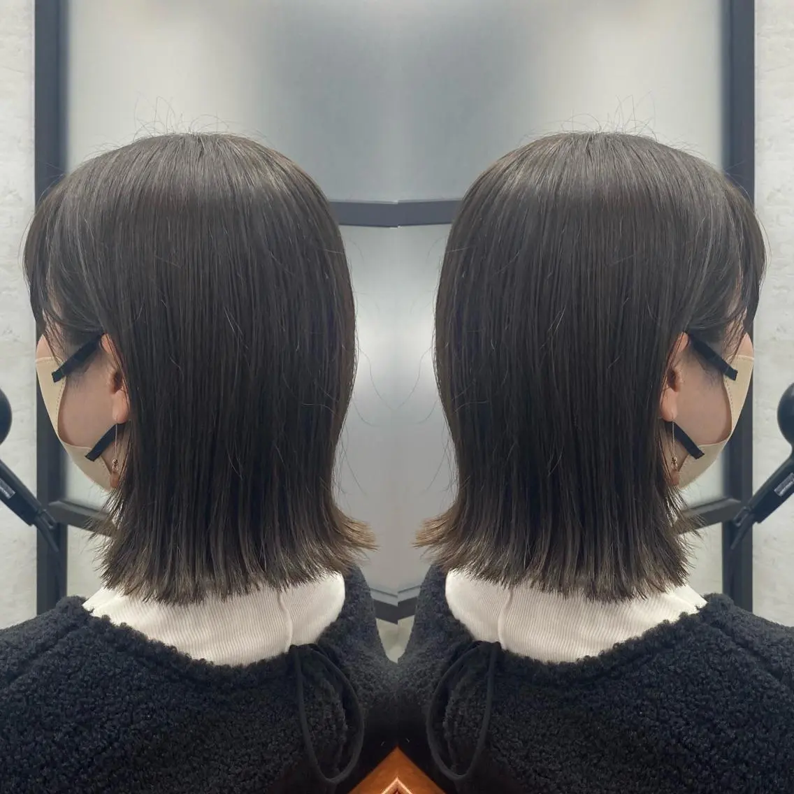 ショート カラー ベージュカラー イルミナカラー 艶カラー吉祥寺🌸 KAZUEのヘアスタイル