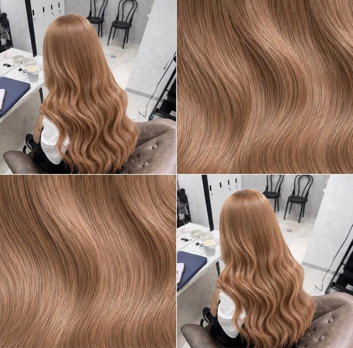 ロング カラー 色落ちまで盛れる 💟まなみのヘアスタイル