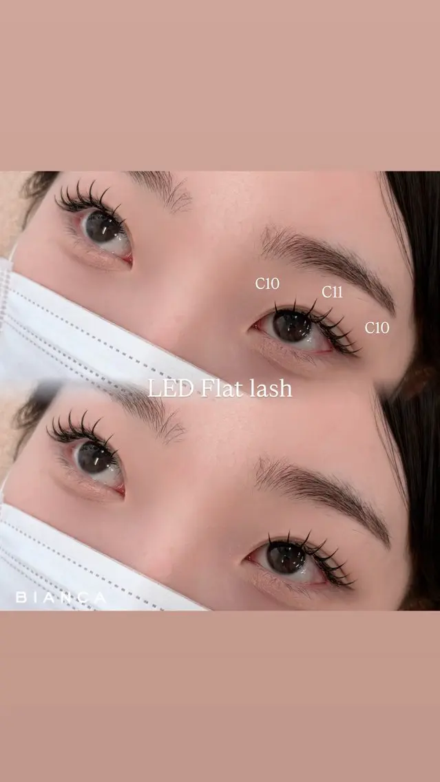 🌟LEDマツエク フラットラッシュ100本🌟 🉐30%オフ‼️の写真