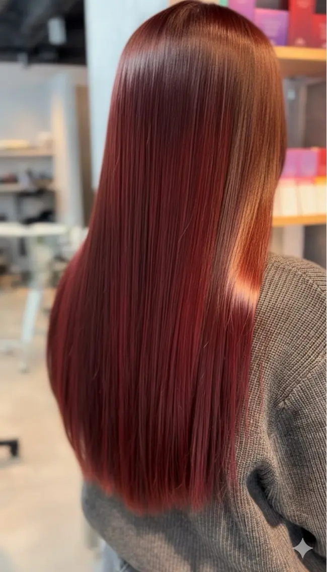 (ブリーチなし) ✨wカラー🍒チェリーピンク🍒✨の写真