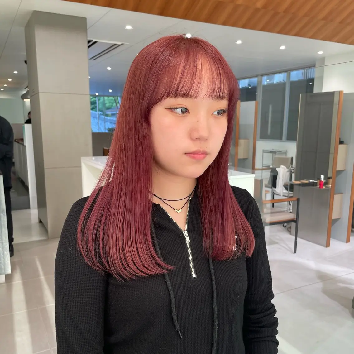 ロング カラー ベージュカラー ブリーチ 透明感カラー ダブルカラー ヘアカラー トリートメント 髪質改善カラー/ボブ 🌻Mutsumiのヘアスタイル