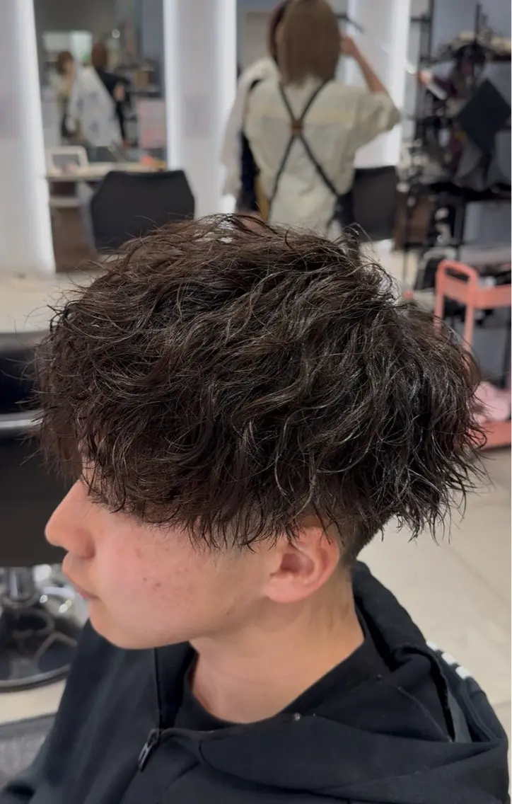 王道ツイストスパイラルパーマ🌀の写真
