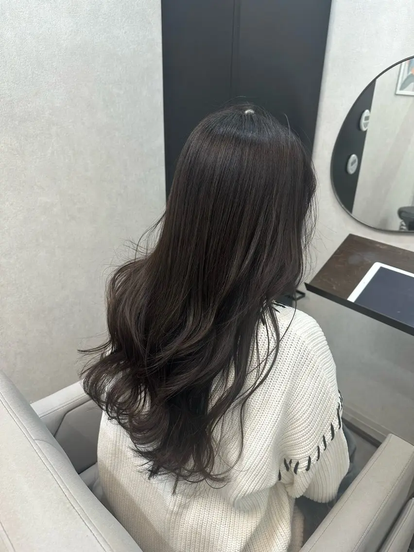 ロング ナチュラル🎀透明感 カラー/香香のヘアスタイル