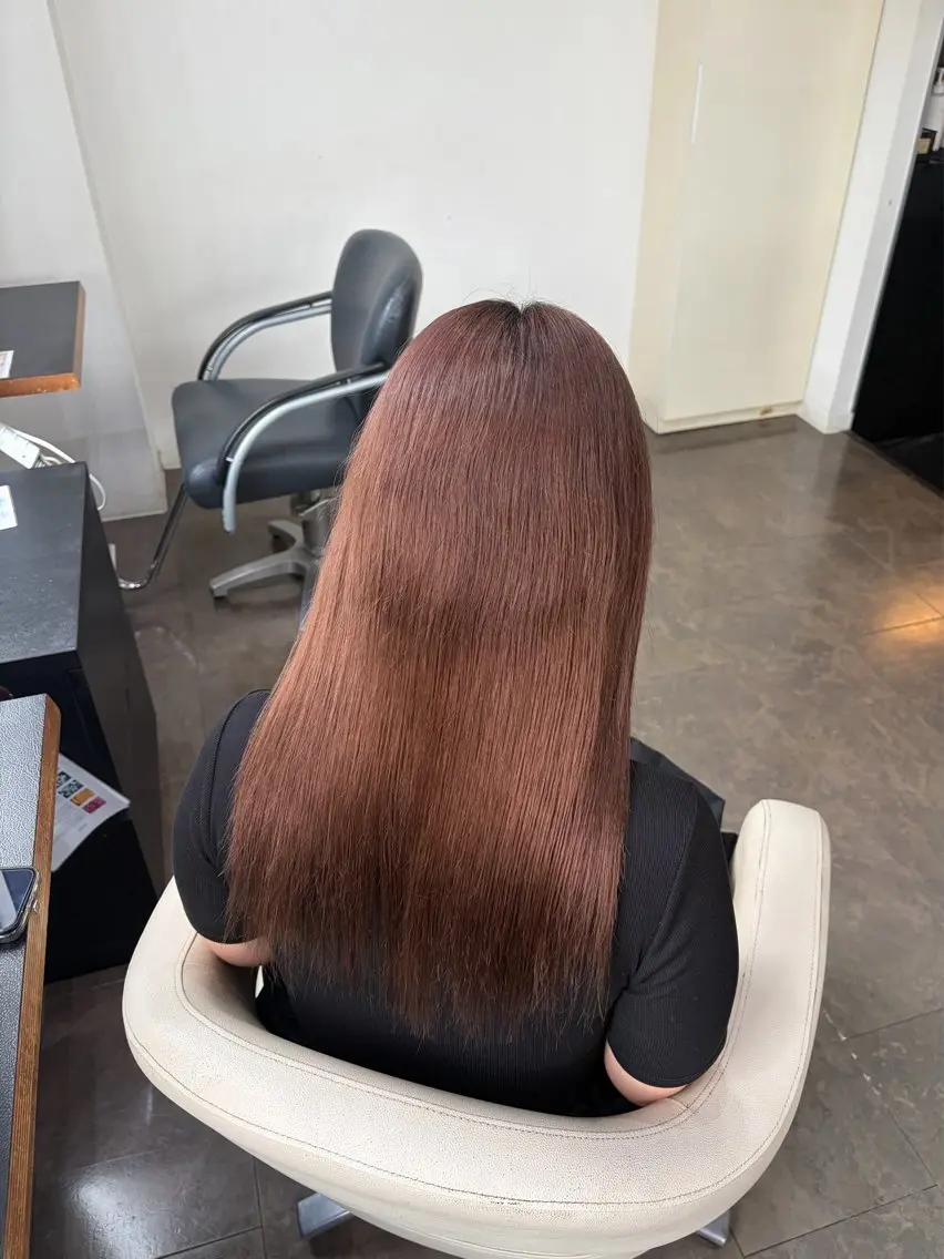 セミロング カラー 村田 琉稀のヘアスタイル
