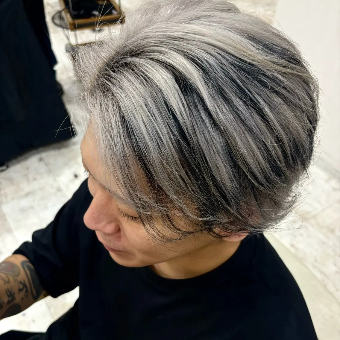 カラー デザインカラー 村瀬 美来のヘアスタイル